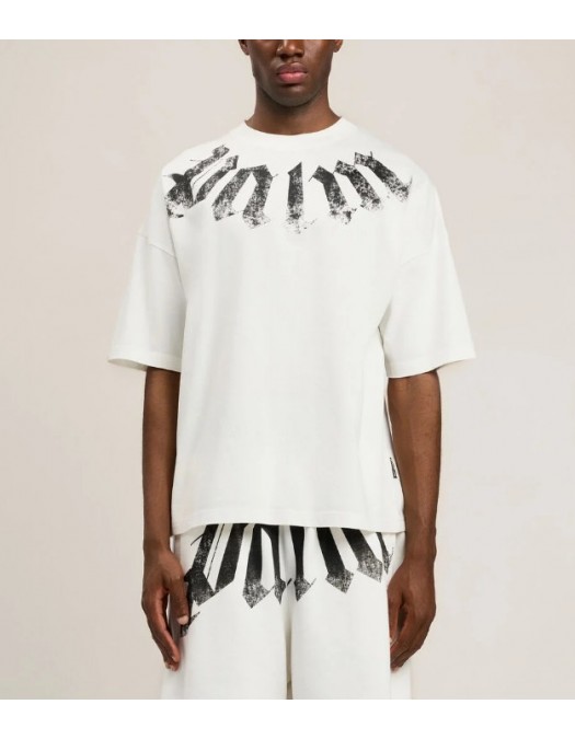 Tricou PALM ANGELS, Big Neck Logo Loose T-Shirt