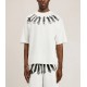 Tricou PALM ANGELS, Big Neck Logo Loose T-Shirt