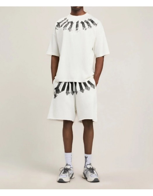 Tricou PALM ANGELS, Big Neck Logo Loose T-Shirt