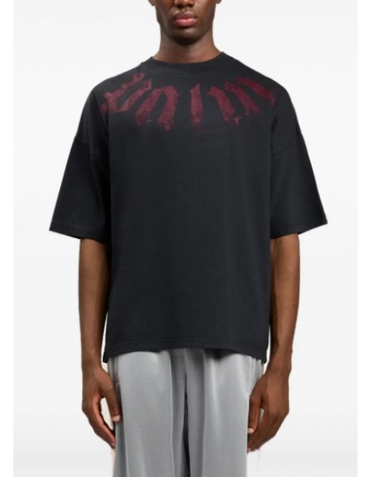 Tricou PALM ANGELS, logo oversized T-shirt - PMAA10DS26JER0021028