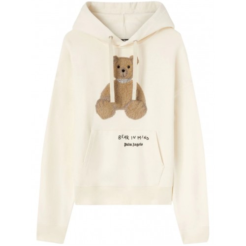 Hanorac PALM ANGELS, Bear In Mind, Print, White Hanorac PALM ANGELS, Bear In Mind, Print, White