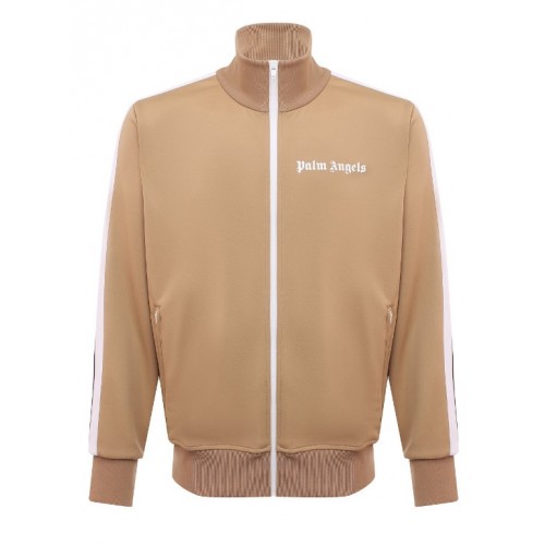 Jacheta Palm Angels, LOGO PRINT,Beige PMBD001C99FAB0046101 Jacheta Palm Angels, LOGO PRINT,Beige PMBD001C99FAB0046101