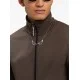 Hanorac PALM ANGELS, Contrast Band Track, Zip, Dark Brown - PMBD089S25FAB0011303 Hanorac PALM ANGELS, Contrast Band Track, Zip, Dark Brown - PMBD089S25FAB0011303
