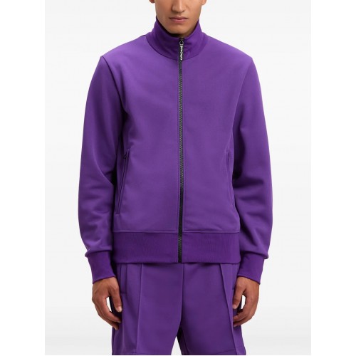 Hanorac PALM ANGELS, Contrast Band Track, Zip, Purple Hanorac PALM ANGELS, Contrast Band Track, Zip, Purple