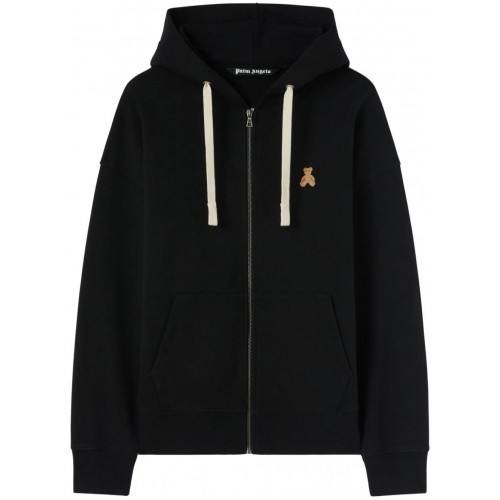 Hanorac PALM ANGELS, Bear In Mind, Zip Insert, Black Hanorac PALM ANGELS, Bear In Mind, Zip Insert, Black