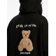 Hanorac PALM ANGELS, Bear In Mind, Zip Insert, Black - PMBE021F24FLE0011060