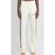 Pantaloni PALM ANGELS, Side-stripe Corduroy track pants  Cream - PMCA007F21FAB0060537