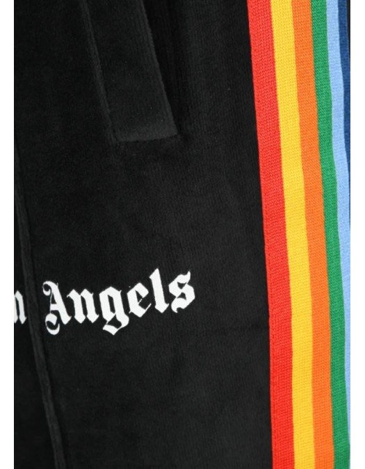 PANTALONI PALM ANGELS, RAINBOW CHENILLE TRACK PANTS - PMCA007F21FAB0101001