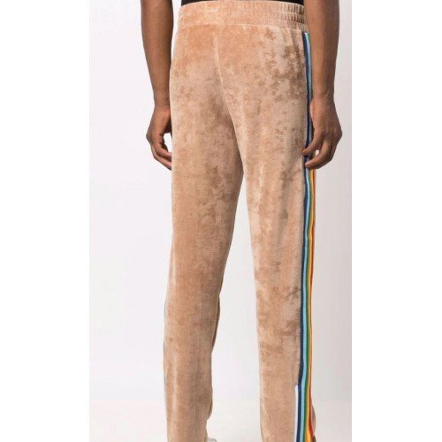 PANTALONI PALM ANGELS, RAINBOW CHENILLE, Beige