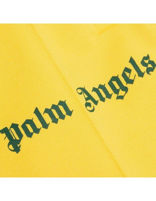 Pantaloni PALM ANGELS, Insertie verde, Galben - PMCA007S21FAB0031855