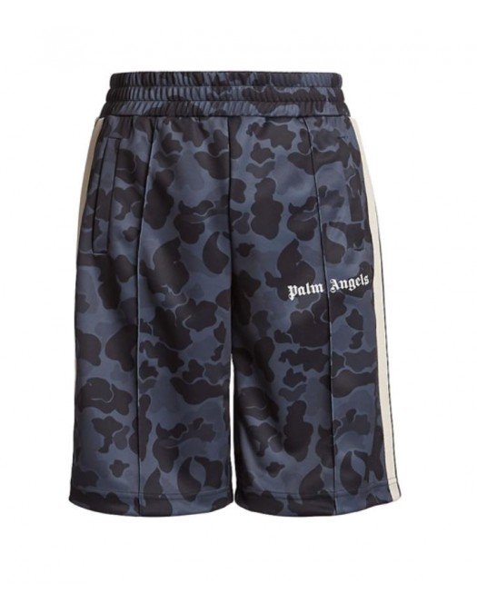 Pantaloni scurti  PALM ANGELS, Insertie camouflage, Verde - PMCB011F21FAB0021001