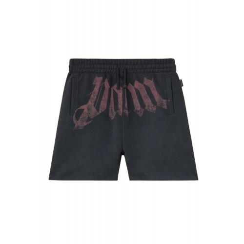 Bermude PALM ANGELS, logo atasat, Grey