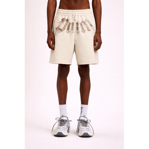 Bermude PALM ANGELS, logo atasat, White