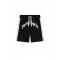 Pantaloni scurti PALM ANGELS, curved logo track shorts, Black