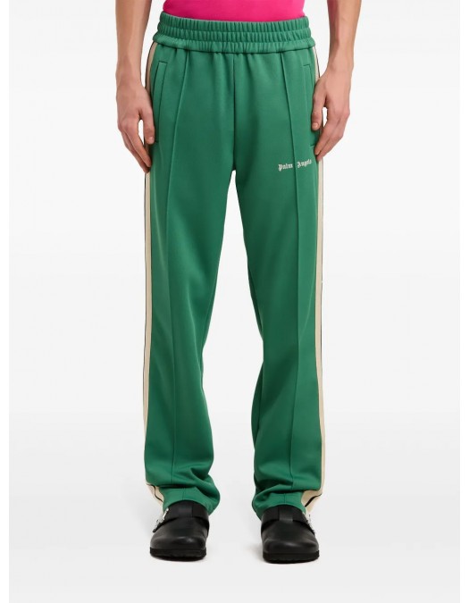 PANTALONI PALM ANGELS, Classic, Emerald Green - PMCJ020S25FAB0015703