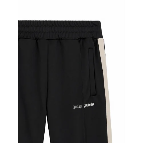 Pantaloni PALM ANGELS,  Logo Track, Black