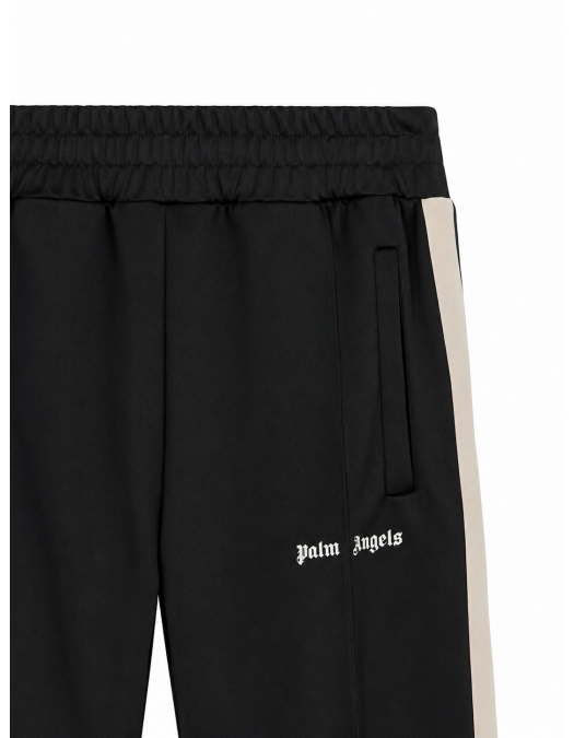 Pantaloni PALM ANGELS,  Logo Track, Black - PMCJ020S26FAB0011003