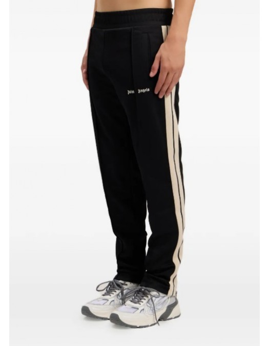 Pantaloni PALM ANGELS,  Logo Track, Black - PMCJ020S26FAB0011003