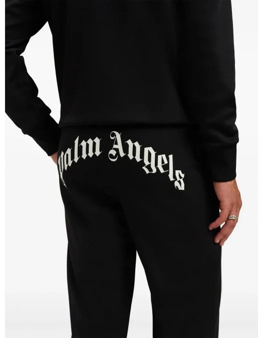 PANTALONI PALM ANGELS, Classic, Black - PMCJ048S25FAB0011003 PANTALONI PALM ANGELS, Classic, Black - PMCJ048S25FAB0011003