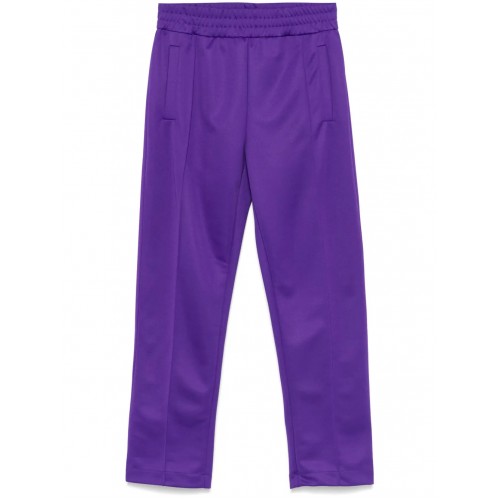 PANTALONI PALM ANGELS, Curved-logo track pants, Purple PANTALONI PALM ANGELS, Curved-logo track pants, Purple