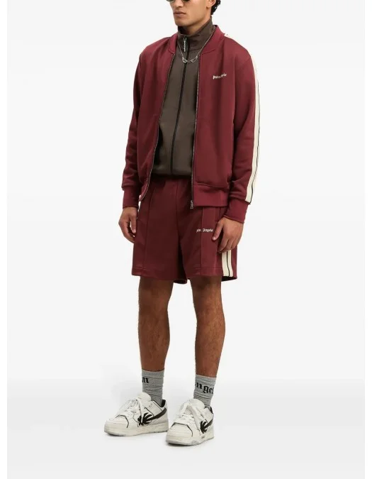 BERMUDE PALM ANGELS, Littler Logo, Burgundy - PMCL004S25FAB0012803 BERMUDE PALM ANGELS, Littler Logo, Burgundy - PMCL004S25FAB0012803