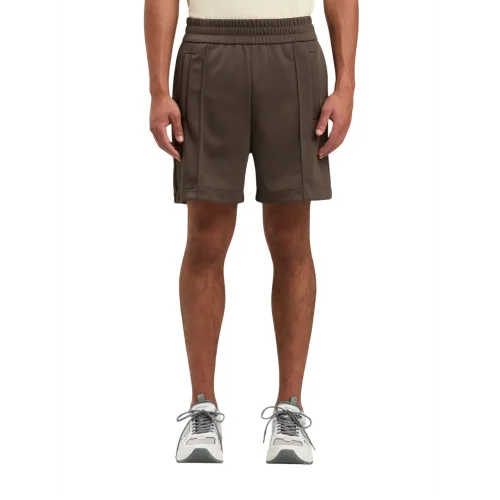 BERMUDE PALM ANGELS, Bold Back Logo, Brown