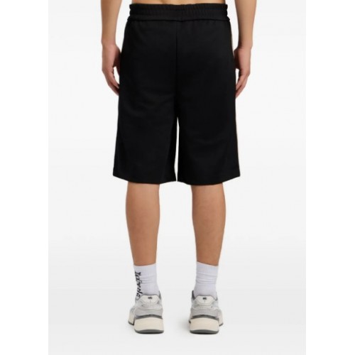 BERMUDE PALM ANGELS, logo-embroidered track shorts