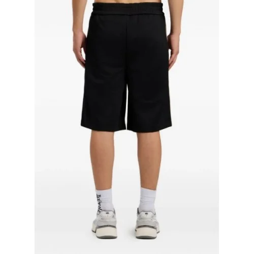 BERMUDE PALM ANGELS, logo-embroidered track shorts