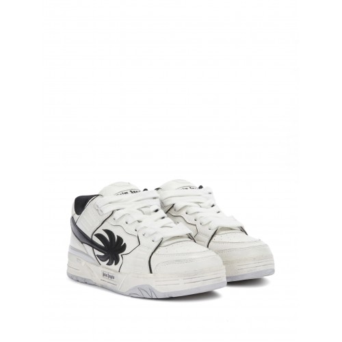 SNEAKERS PALM ANGELS, Venice, Logo Insert, Worn Out, White SNEAKERS PALM ANGELS, Venice, Logo Insert, Worn Out, White