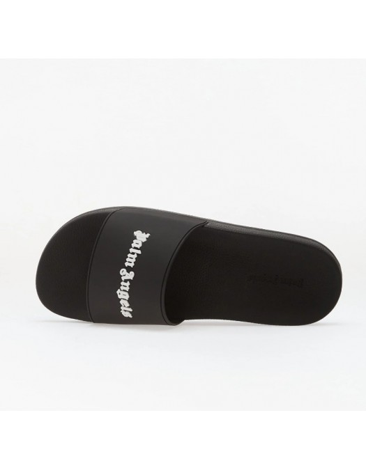 Papuci PALM ANGELS, classic Logo Sliders - PMIC017S26MAT0041001