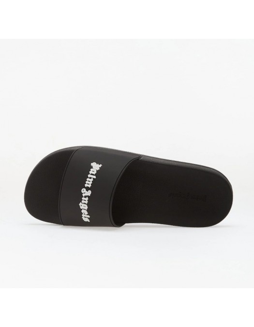 Papuci PALM ANGELS, classic Logo Sliders - PMIC017S26MAT0041001