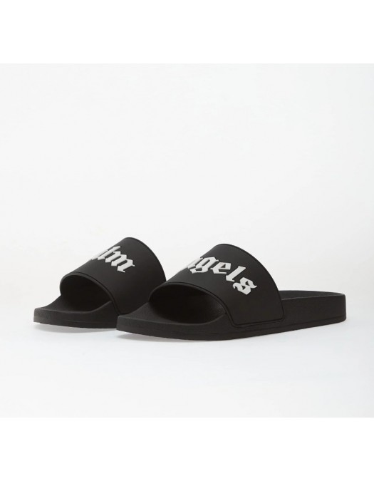 Papuci PALM ANGELS,  Big Logo Sliders - PMIC018S26MAT0031001