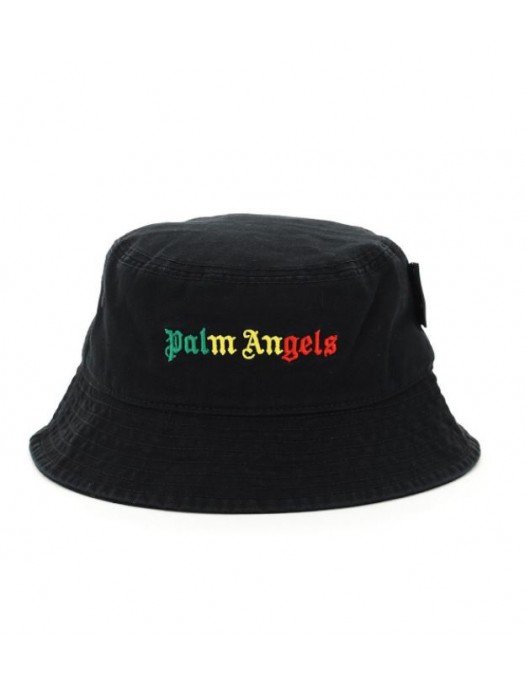 Sapca Palm Angels, Embroidered Logo, Bucket Cap - PMLA011S21FAB0051084
