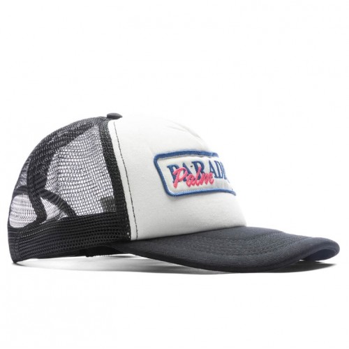 Sapca PALM ANGELS, Plasa, Paradise Print, Negru Sapca PALM ANGELS, Plasa, Paradise Print, Negru
