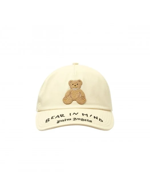 Sapca PALM ANGELS, Bear In Mind, White - PMLB108F24FAB0010360