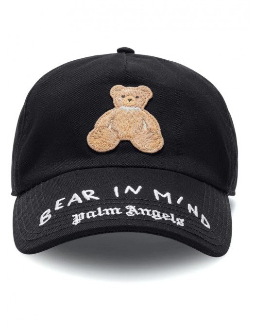 Sapca PALM ANGELS, Bear In Mind, Black - PMLB108F24FAB0011060