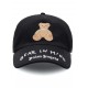 Sapca PALM ANGELS, Bear In Mind, Black - PMLB108F24FAB0011060