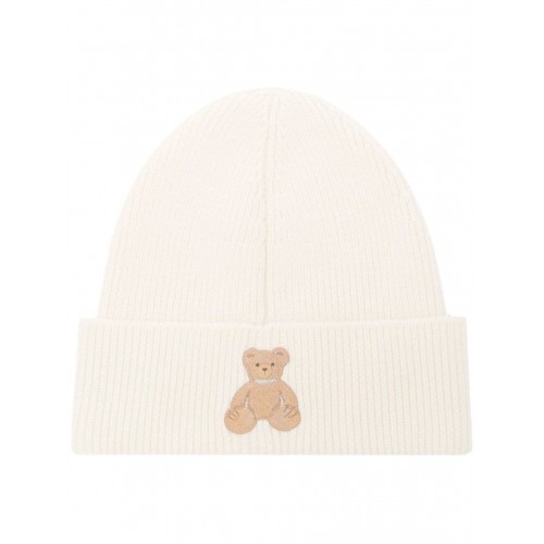 Caciula PALM ANGELS, Bear In Mind, White Caciula PALM ANGELS, Bear In Mind, White