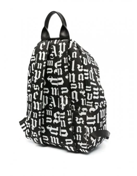 Rucsac Palm Angels, Logo All Over - PMNB008R21FAB0011001 Rucsac Palm Angels, Logo All Over - PMNB008R21FAB0011001