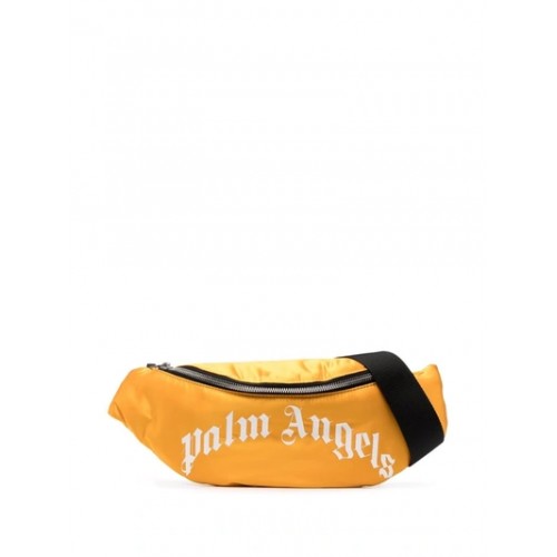 BORSETA PALM ANGELS, Logo Print, Yellow BORSETA PALM ANGELS, Logo Print, Yellow