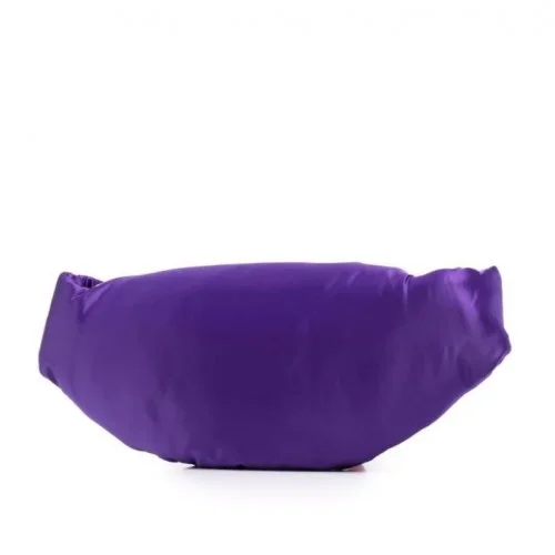 Borseta Palm Angels, Curved Logo nylon Purple