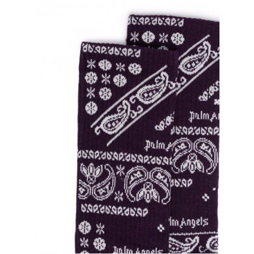 SOSETE PALM ANGELS, Paisley Jacquard, Purple