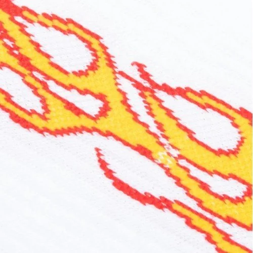 SOSETE PALM ANGELS, Cu flacari, Albe