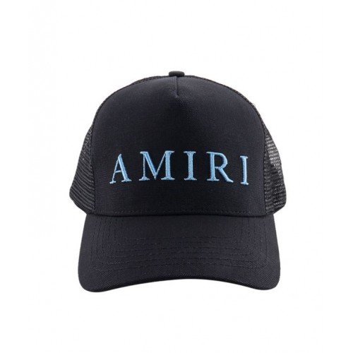 Sapca AMIRI, Imprimeu Brand Albastru, Black