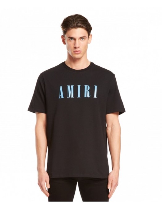 Tricou Amiri, Black, Print Albastru PS23MJL016001 - PS23MJL016001