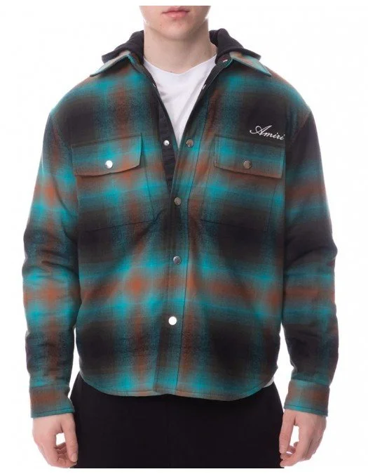 Jacheta AMIRI, Multicolor, Cu gluga - PS23MOS041439 Jacheta AMIRI, Multicolor, Cu gluga - PS23MOS041439