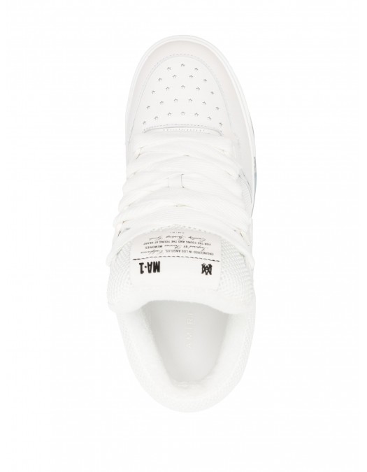 Sneakers AMIRI, MA-1 Low top Sneakers, Alb, PS24MFS017WHITE - PS24MFS017WHITE