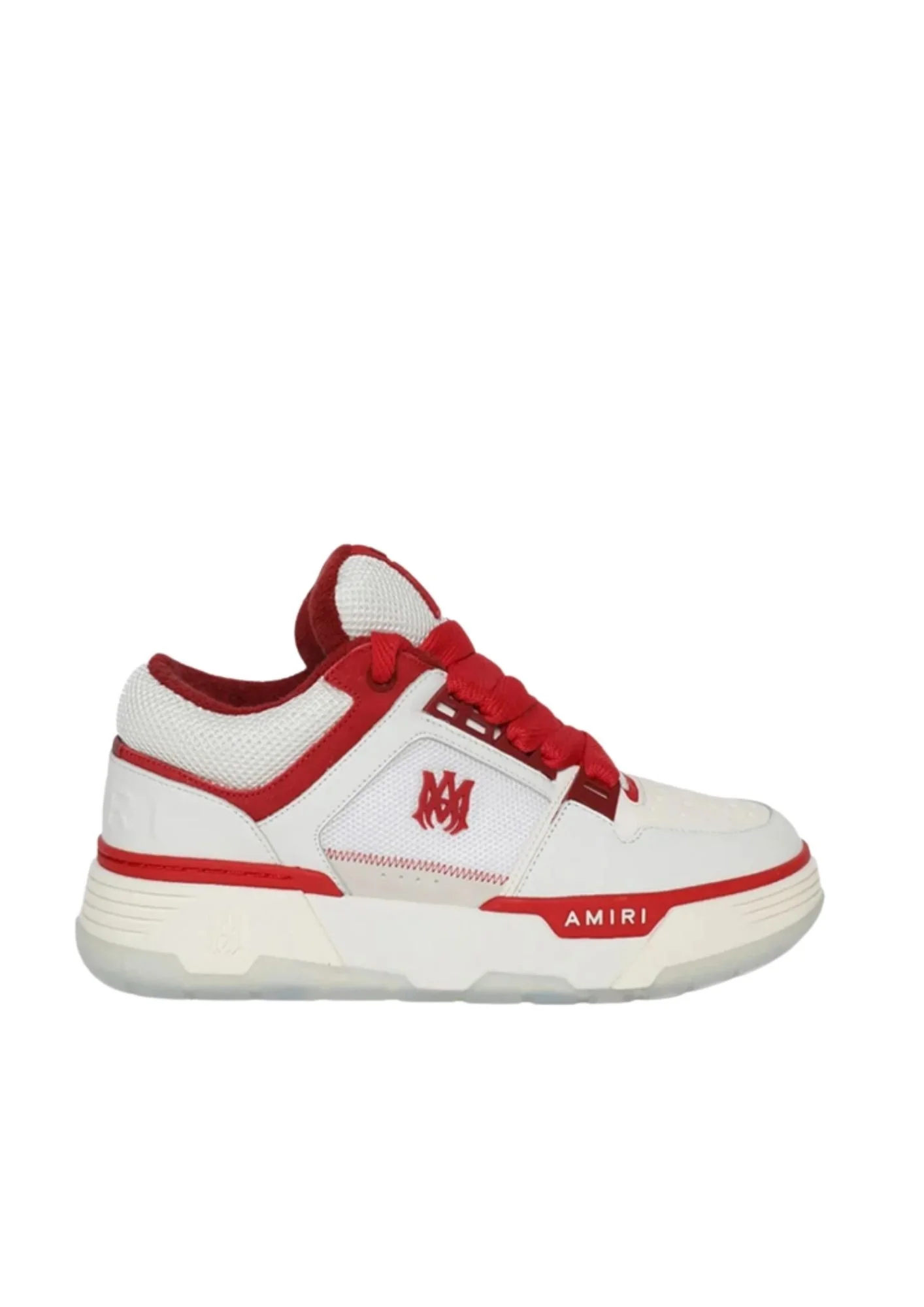 【AMIRI】MA-1 ラウンドトゥ レースアップスニーカー AMIRI MA-1 スニーカー | ブラック | FARFETCH JP