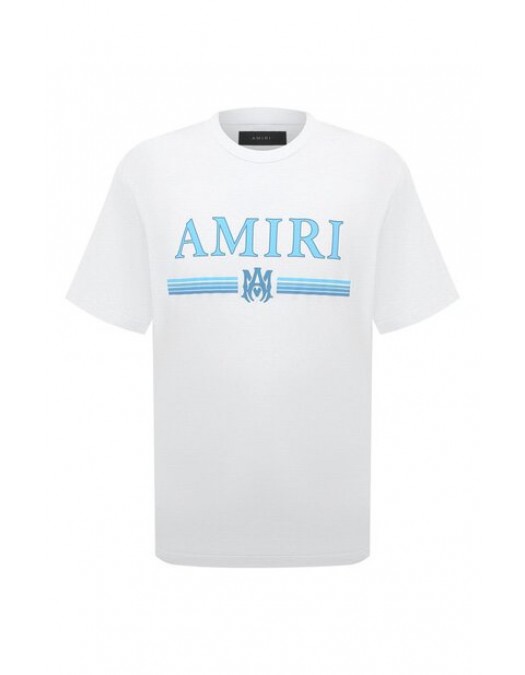 TRICOU AMIRI, Blue Print, Alb - PS24MJL007WHITE