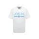 TRICOU AMIRI, Blue Print, Alb - PS24MJL007WHITE